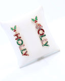 Deck the Halls Holly Jolly Earring Multi
