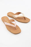 SIA MINIMAL STRAP DESIGN FLIP FLOP THONG SANDALS-A