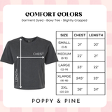 Batter Up Crop Tee