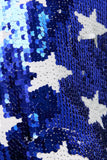 MID-RISE STAR SEQUINS SHORTS