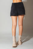 LP81303-Low waist corduroy skort