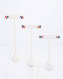 Patriot Stud Earring Set WR Gold
