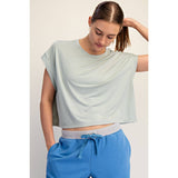 VISCOSE MODAL OPEN BACK TOP
