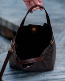 Kendall Mini Tote Chocolate BW