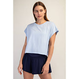VISCOSE MODAL OPEN BACK TOP