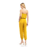 Strapless Elastic Banded Jumpsuit