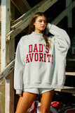 FAVORITE Reversible Mock-Neck Sweatshirt