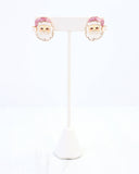 I Believe Santa Earring Pink