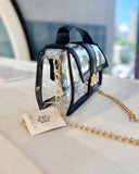 Grace Clear Bag Navy