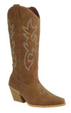 Western Mid Calf Boots
