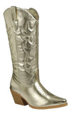 Western Mid Calf Boots