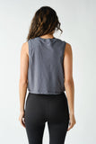 Pima Cotton Relaxed Side-Knot Tank