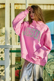 IT2594E-JESUSCAMO Embroidered Camouflage Mockneck Sweatshirt
