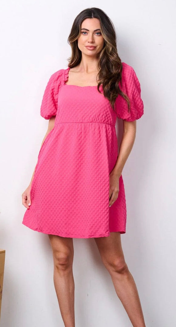 Claire Puff Sleeve Dress