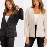 Cher Tweed Blazer