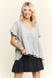 BUTTON DOWN BLOUSE - RET3497