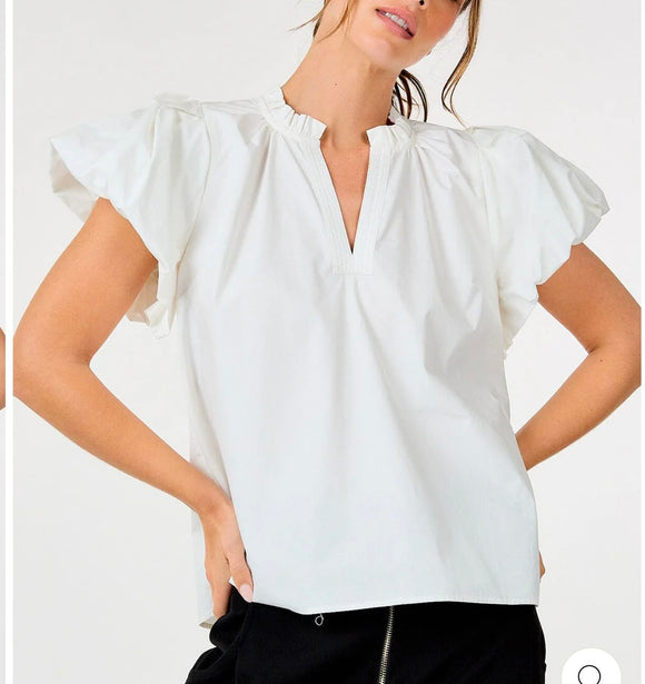 Penelope White Blouse