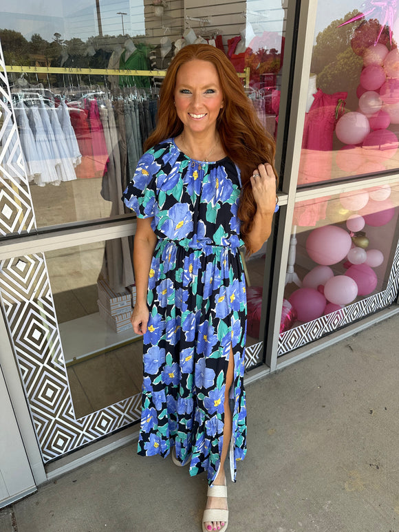 Bella Floral Maxi Dress