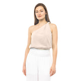 One Shoulder Knot Detail Top