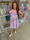 Mollie Lavender Mix Dress