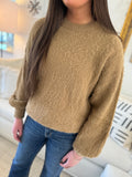 Mocha Fuzzy Sweater