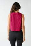 Pima Cotton Relaxed Side-Knot Tank