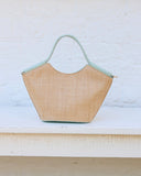 Leland Mini Tote Natural Mint