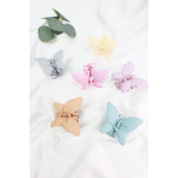 Matte Butterfly Hair Claw