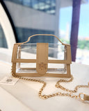 Grace Clear Bag Nude