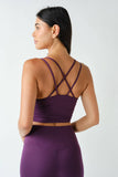 Venice Cloud Light Criss-Cross Sports Bra