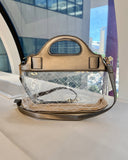 Ivy Clear Bag Black Pearl