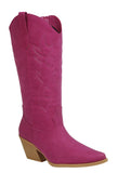 Western Mid Calf Boots