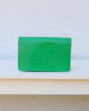 Bryn Clutch/Crossbody Kelly Green EC