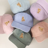 Golden Retriever Embroidered Pigment Dyed Baseball Cap