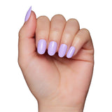Lilac Press-On Nails|Short Round Shape|Spring Press on Nails