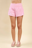CP10043-Motion Athleisure Wide Waistband Detail Short