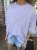 Lavender Oversized Shirt