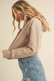 Deva Cropped Hooded
