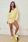 PX19299 Cozy Lounge Short Set Relaxed Fit