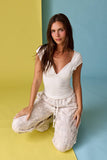 PT17865 - Alina Slim Fit V-neck Top