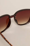 Women's Glitter Detail Square Sunglasses