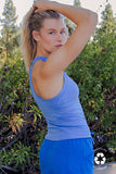 BUTTER SLEEVELESS RACER BACK TANK TOP