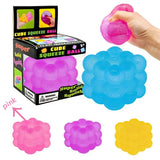Nice Cube Translucent Slow Rising Stress Relief Squeeze Toy