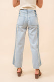 63004P - Crop Baggy Wide Leg Dad Jeans