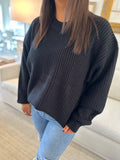 Kara Black Sweater