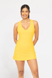 VERSATILE V-NECK ACTIVE DRESS
