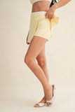 Contrast Binding Skort with Slit