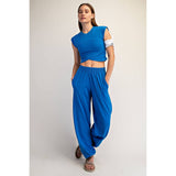 COTTON LYCRA CROSSOVER SET