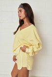 PX19299 Cozy Lounge Short Set Relaxed Fit