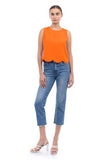 Scalloped Hem Top